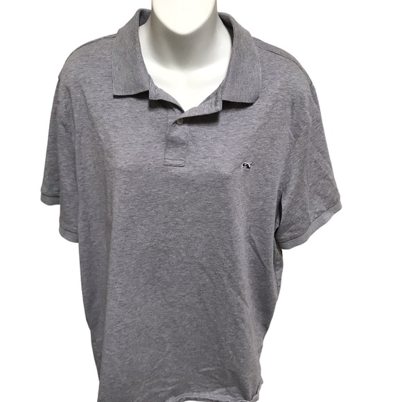 Vineyard Vines Grey Polo Top - Picture 1 of 4